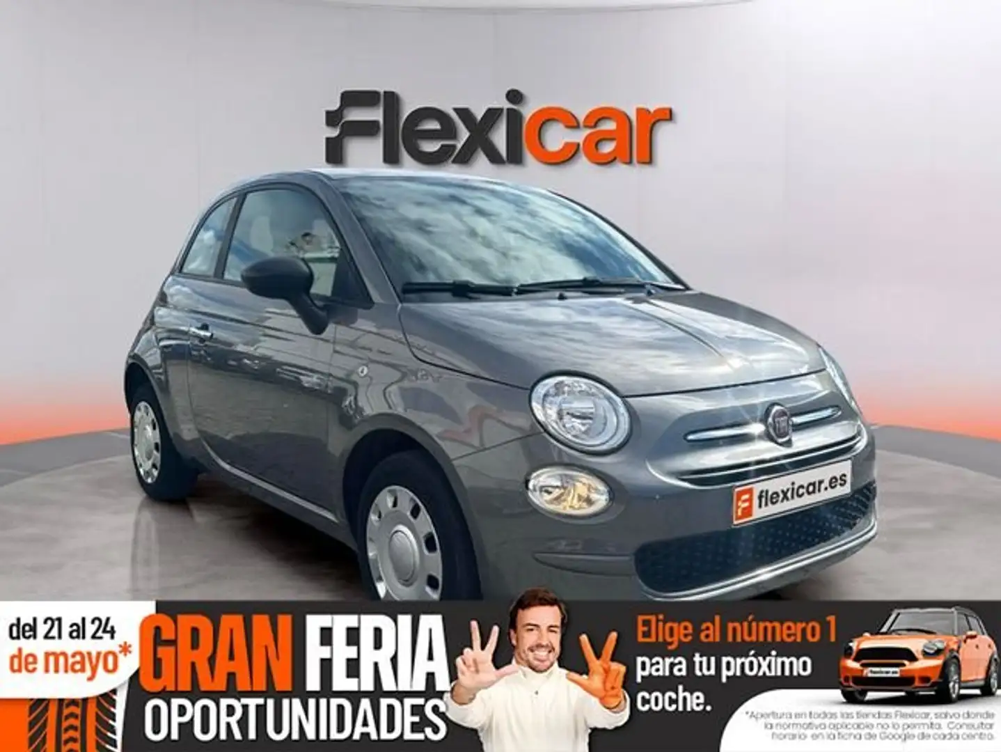 Fiat 500 Cult 1.0 Hybrid 51KW (70 CV) Gris - 1