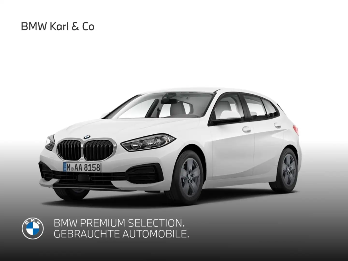 BMW 118 i 5-Türer DAB Freisprech Multif.Lenkrad Klima Weiß - 1