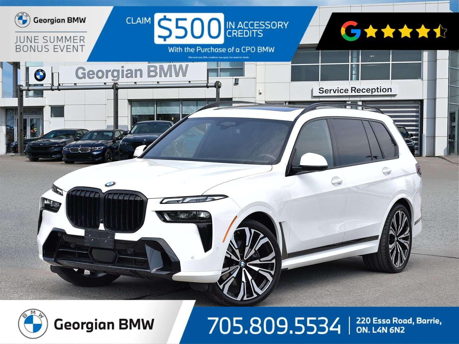 2025 BMW X7 xDrive40i | No Lux Tax | Premium | M Sport Pro | D
