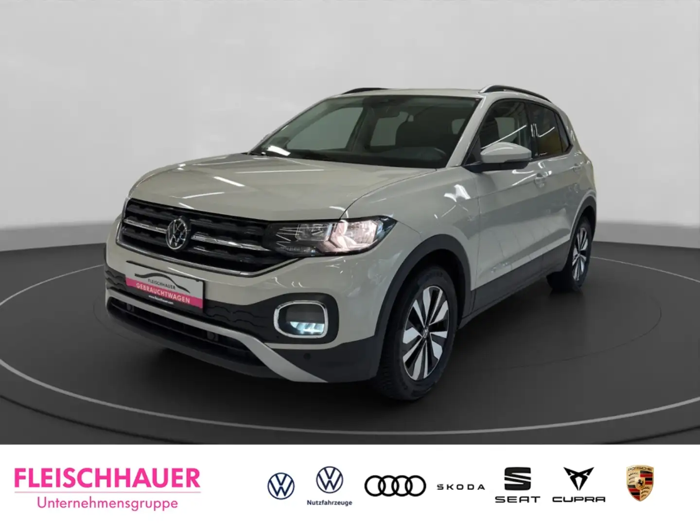 Volkswagen T-Cross Move 1.0 TSI App-connect+PDC+LM+SHZ+DAB Grau - 1