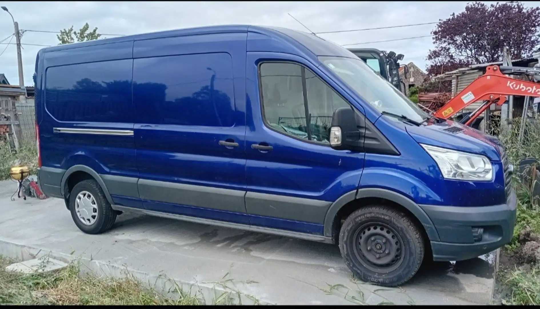 Ford Transit Bus Blauw - 2