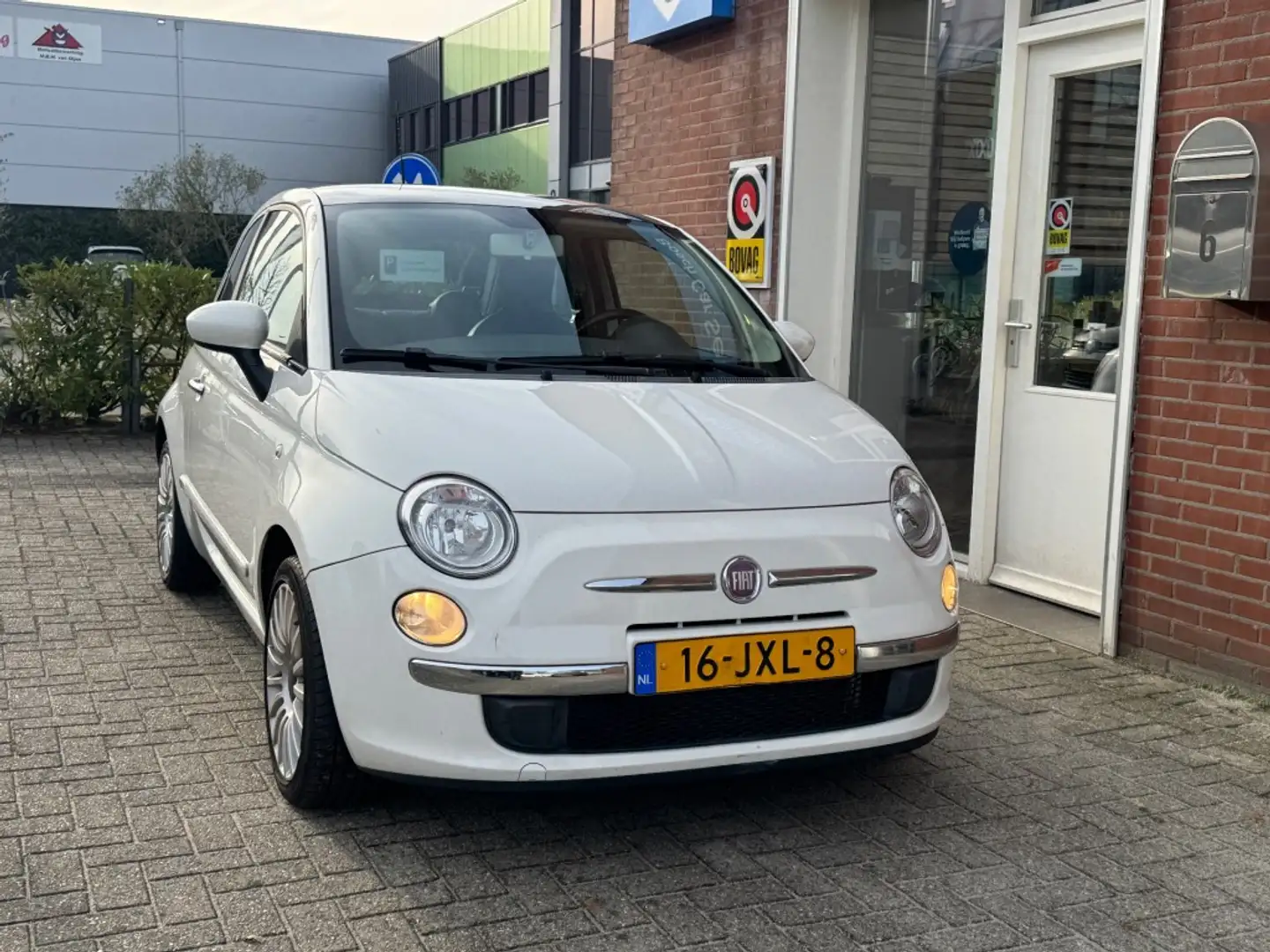 Fiat 500 1.2 51kW Aut. Panoramadak Wit - 2