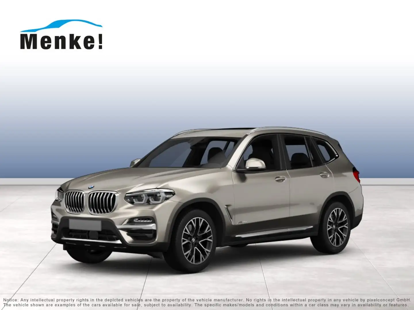 BMW X3 xDrive30e xLine Head-Up HiFi DAB LED WLAN Argent - 1