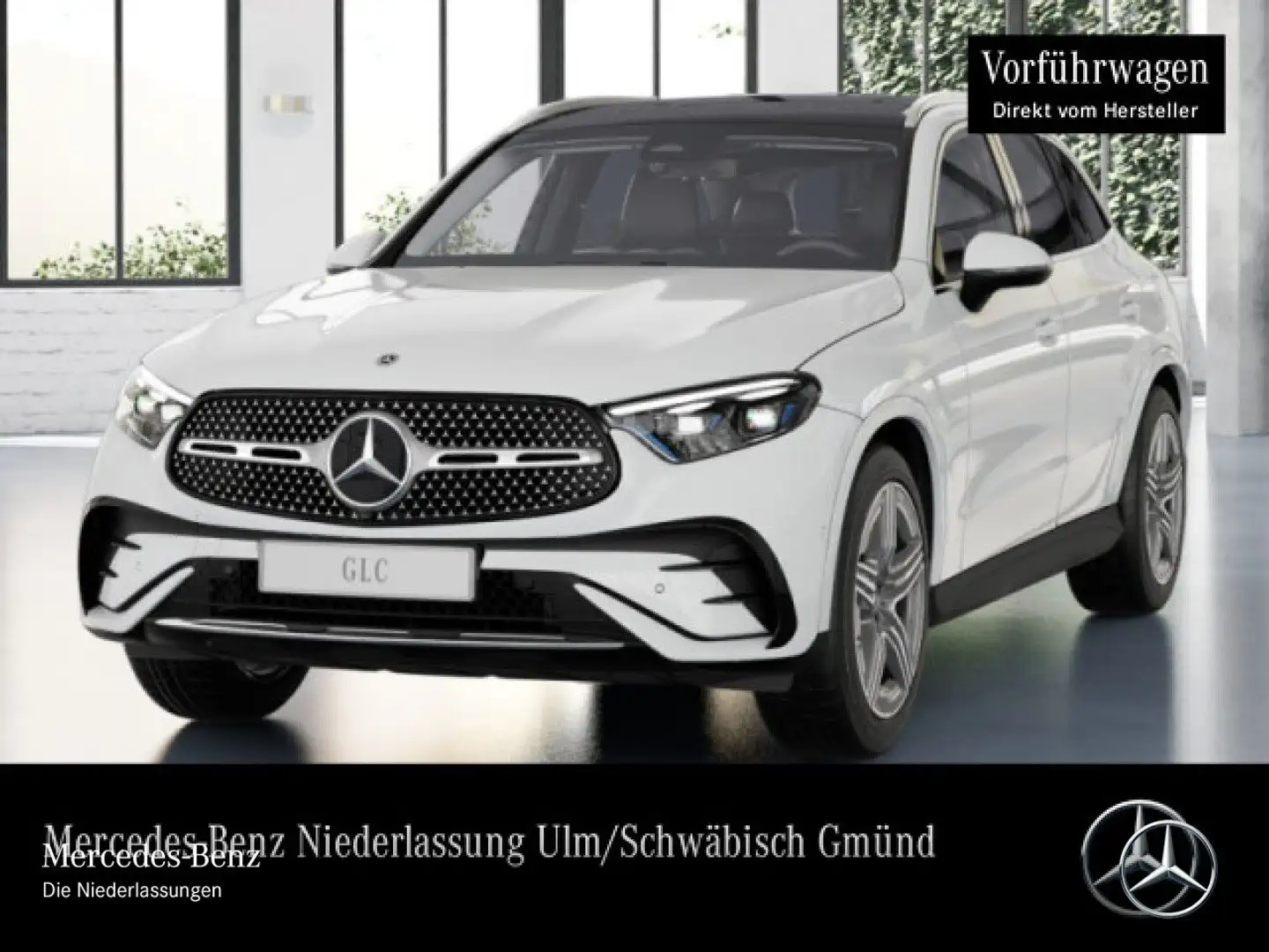Mercedes-Benz GLC 220 d 4M AMG+PANO+AHK+KAMERA+TOTW+KEYLESS+9G Weiß - 2