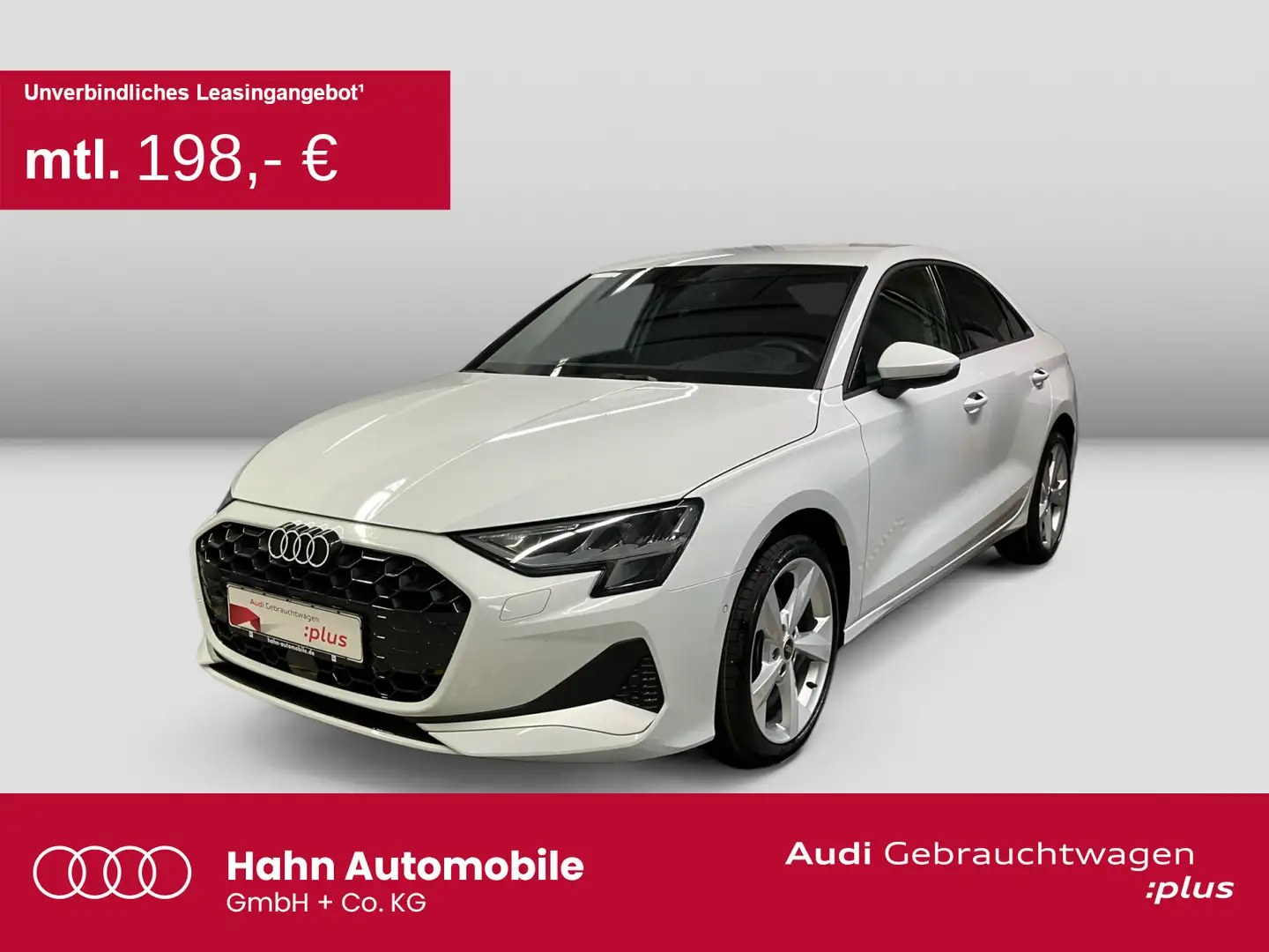Audi A3 30 TFSI advanced AHK-Vor Virtual Si Weiß - 1