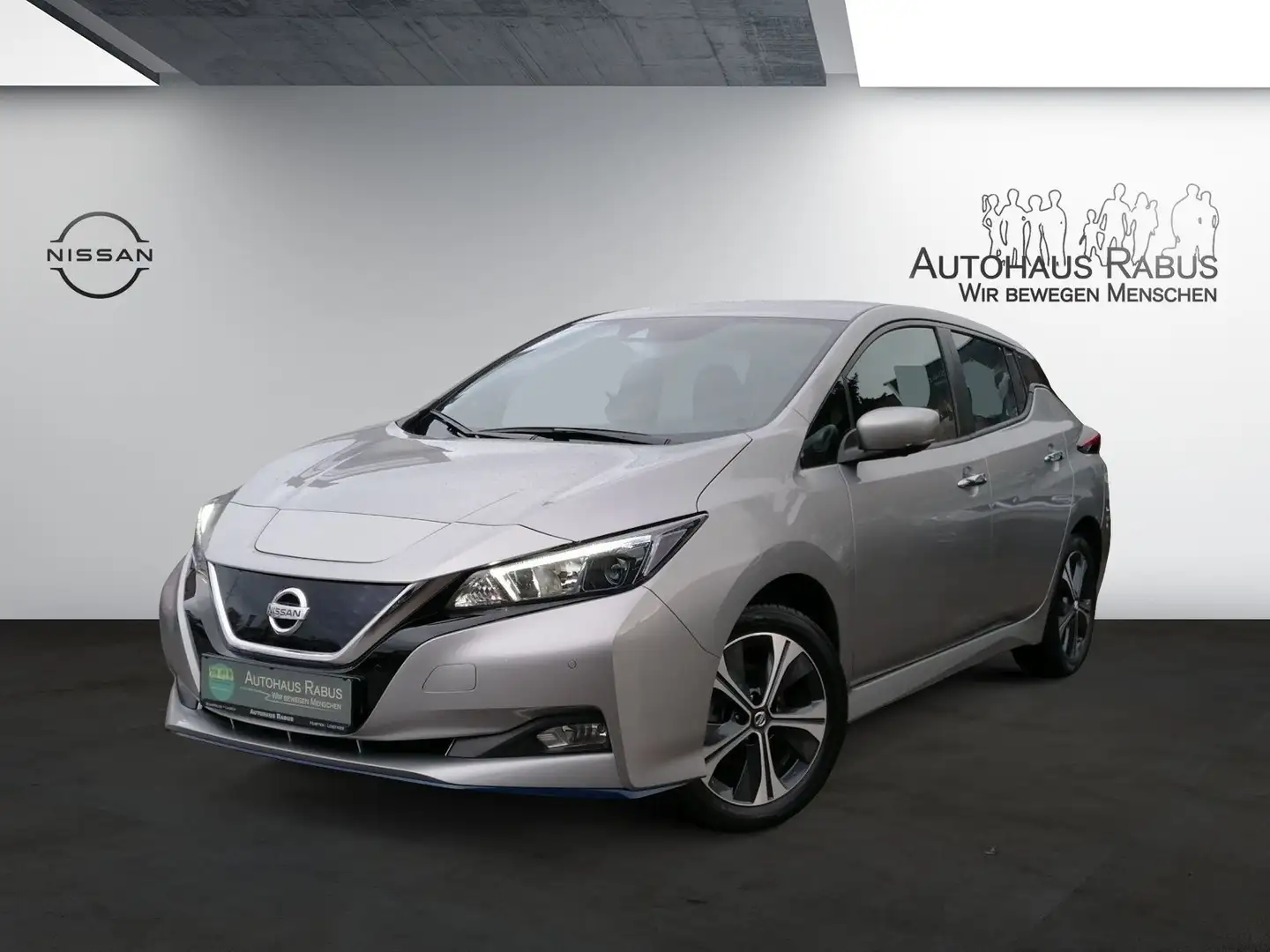 Nissan Leaf 62 kWh 360°-Kamera, Klima, LED - e+ Acenta Argintiu - 2