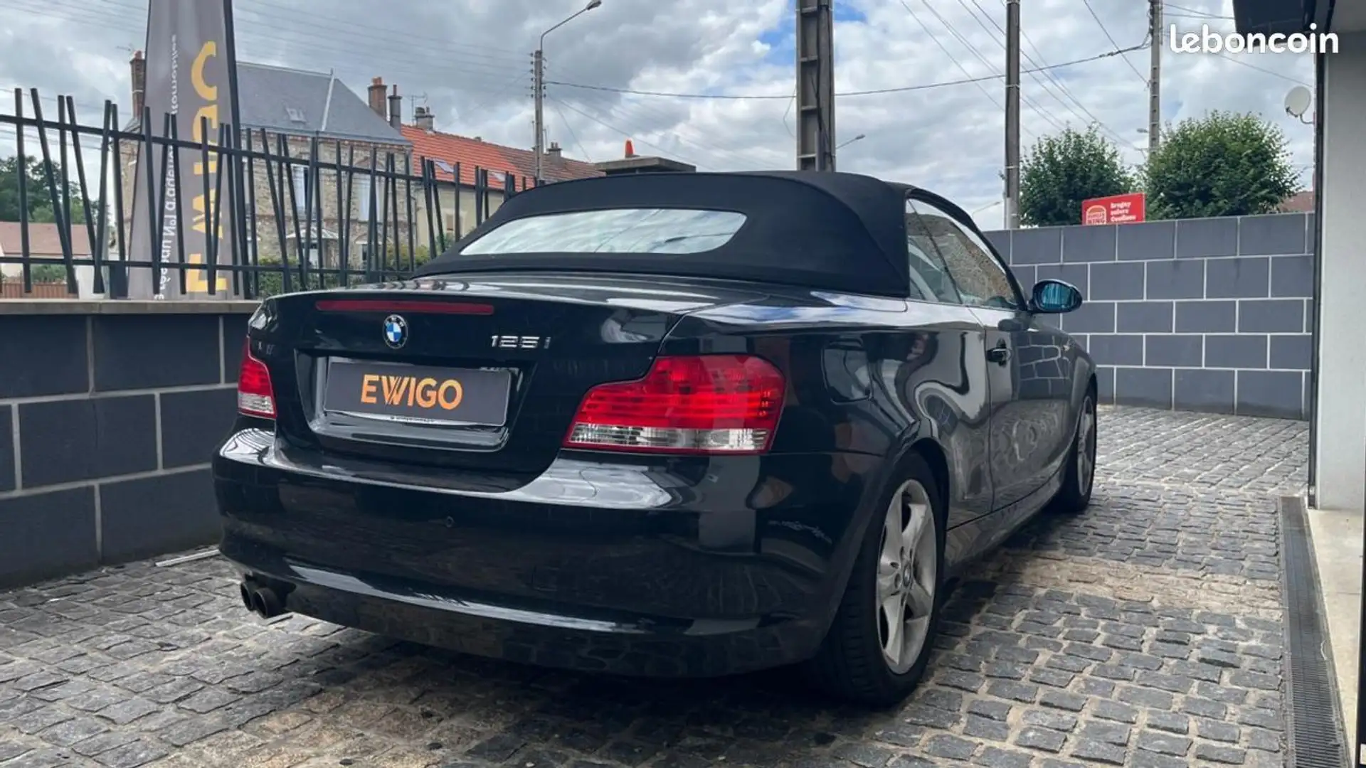 BMW 125 CABRIOLET 125i 218ch LUXE BVA 1ère main Historique Noir - 2