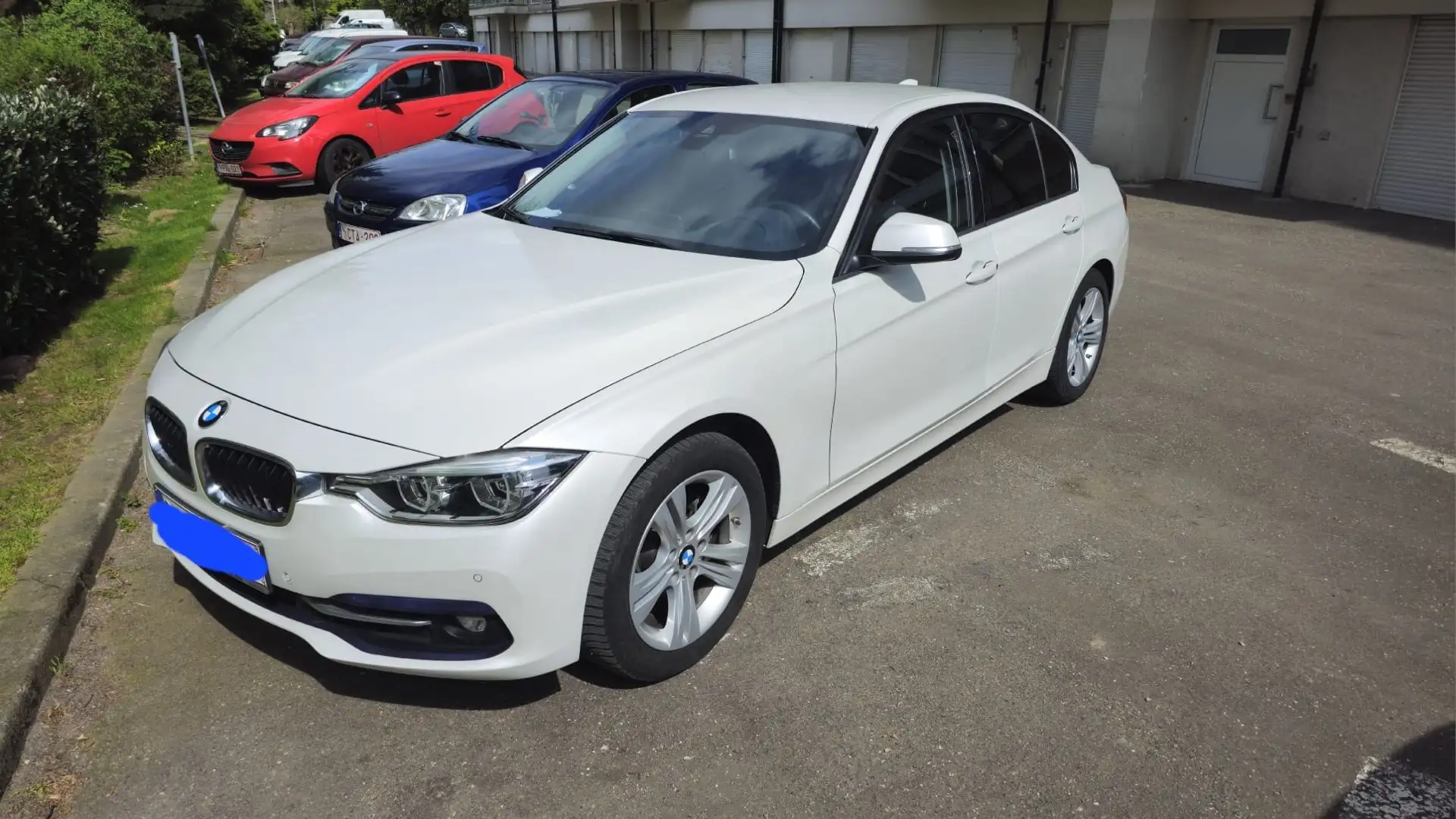 BMW 318 318i Aut. Blanc - 1