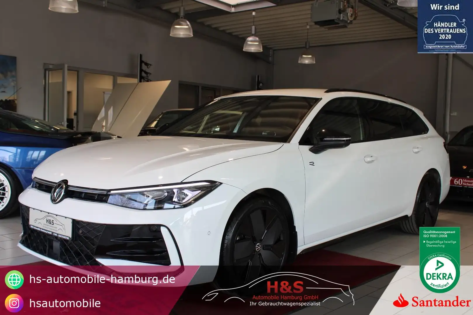 Volkswagen Passat Variant 2.0 TDI 4Motion R-Line Weiß - 1