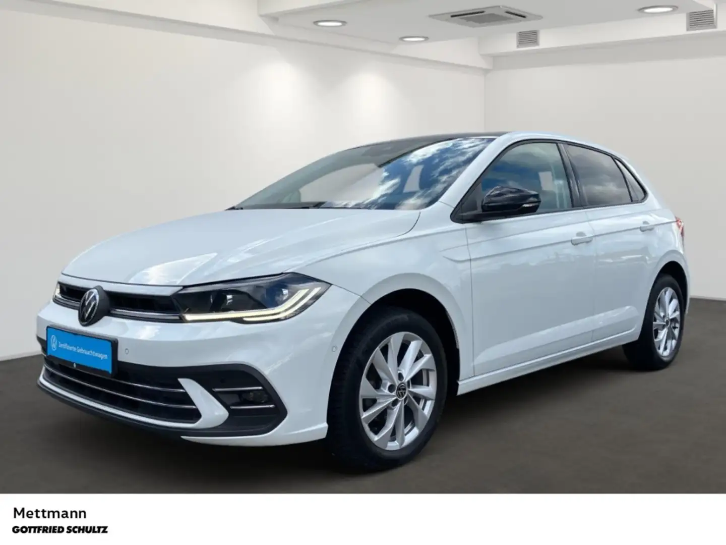 Volkswagen Polo 1.0 TSI Style DSG LED NAVI SHZ PDC LM ZV Blanc - 1