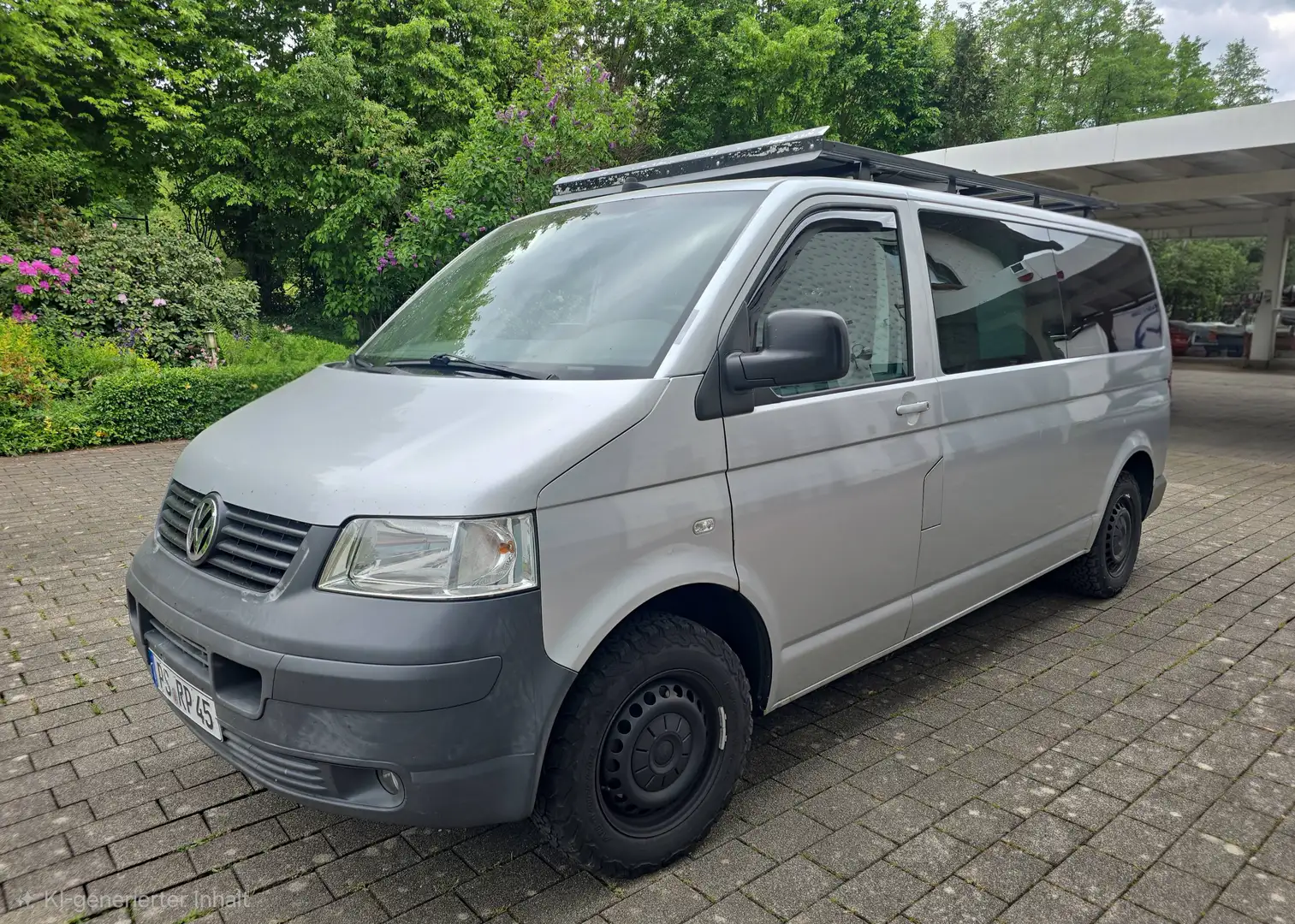 Volkswagen T5 Shuttle Transporter T5 TDI 4MOTION 4MOTION Lang Silber - 1