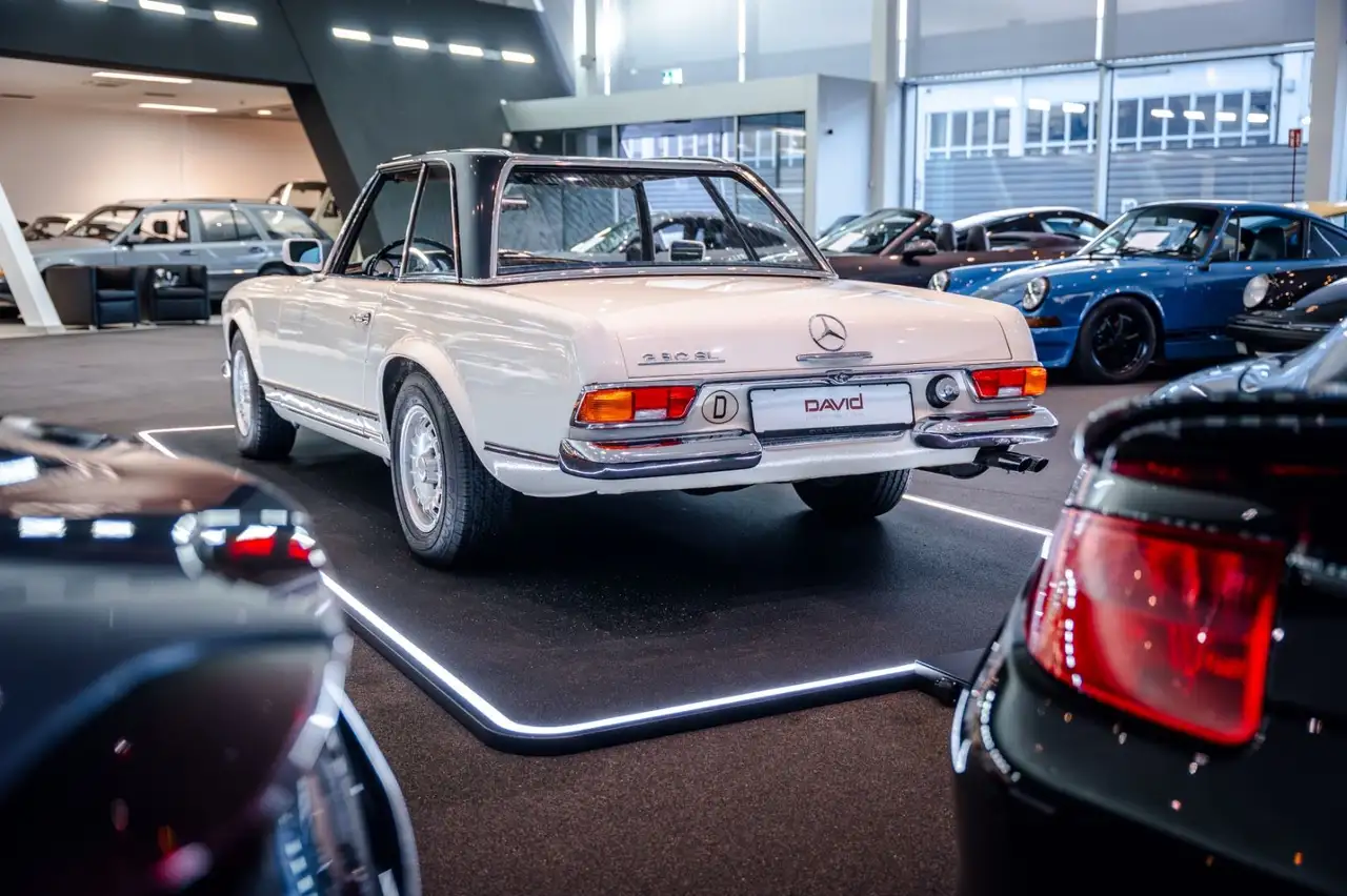 Mercedes-Benz SL 230 Pagode *Deutsch*Gelegenheit*Pappbrief, foto 11