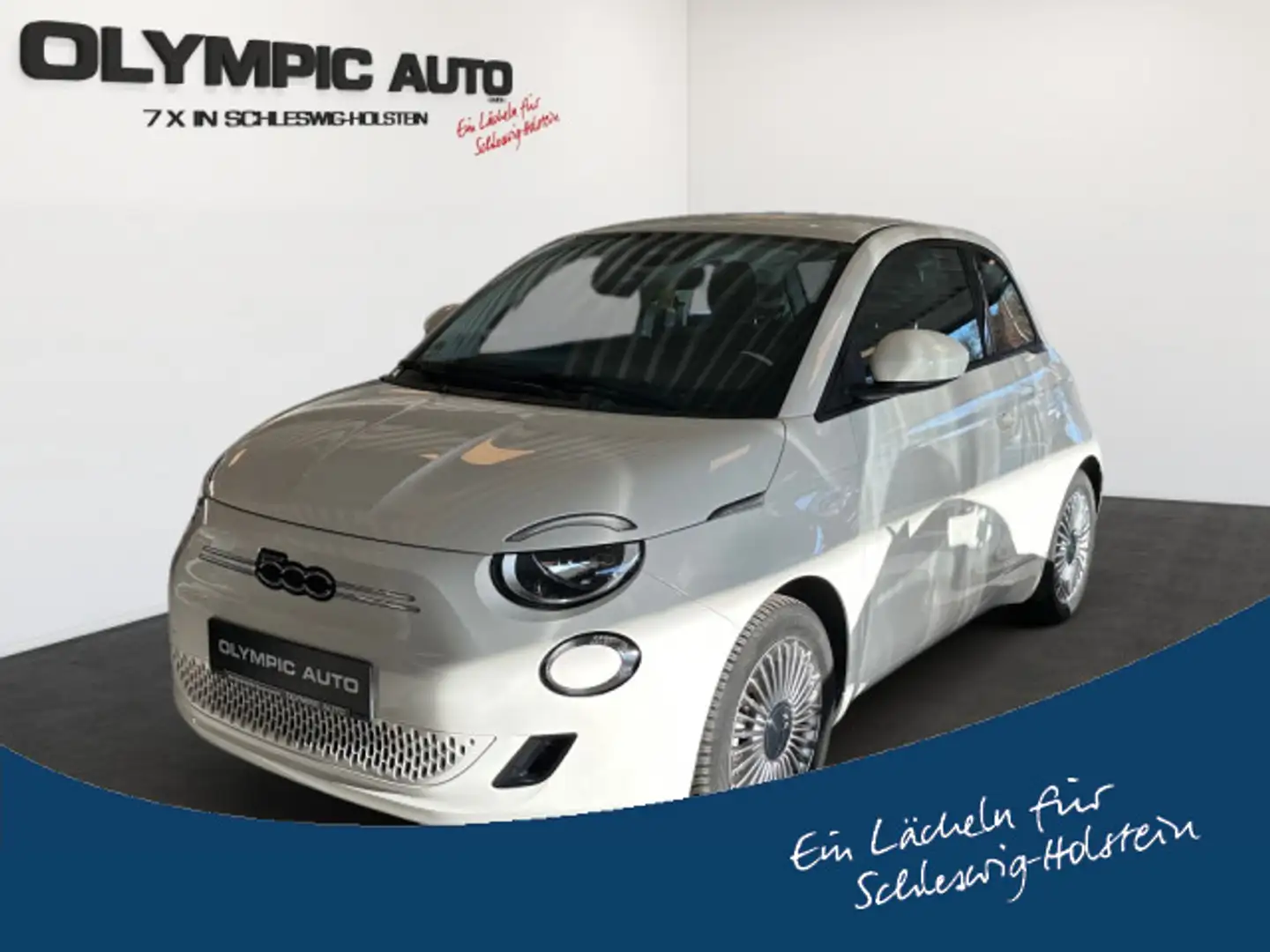 Fiat 500e Neuer 500 42kWh CARPLAY KLIMA-AT TOUCH DAB Weiß - 1