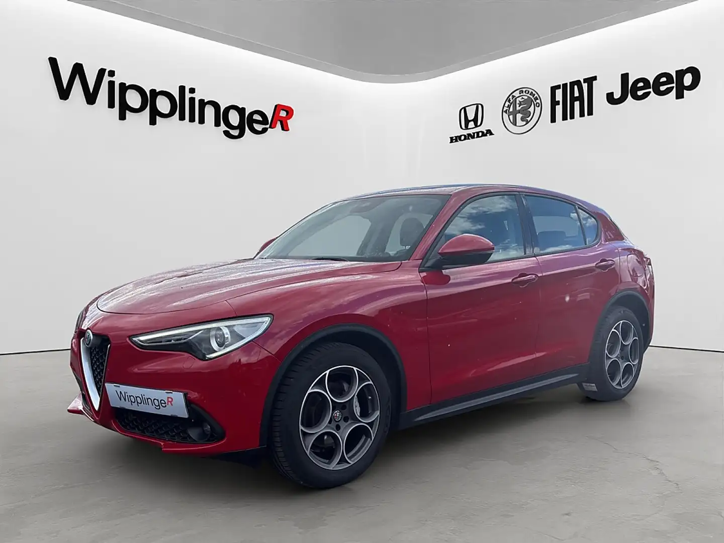 Alfa Romeo Stelvio Super 2,2 ATX RWD Rot - 1