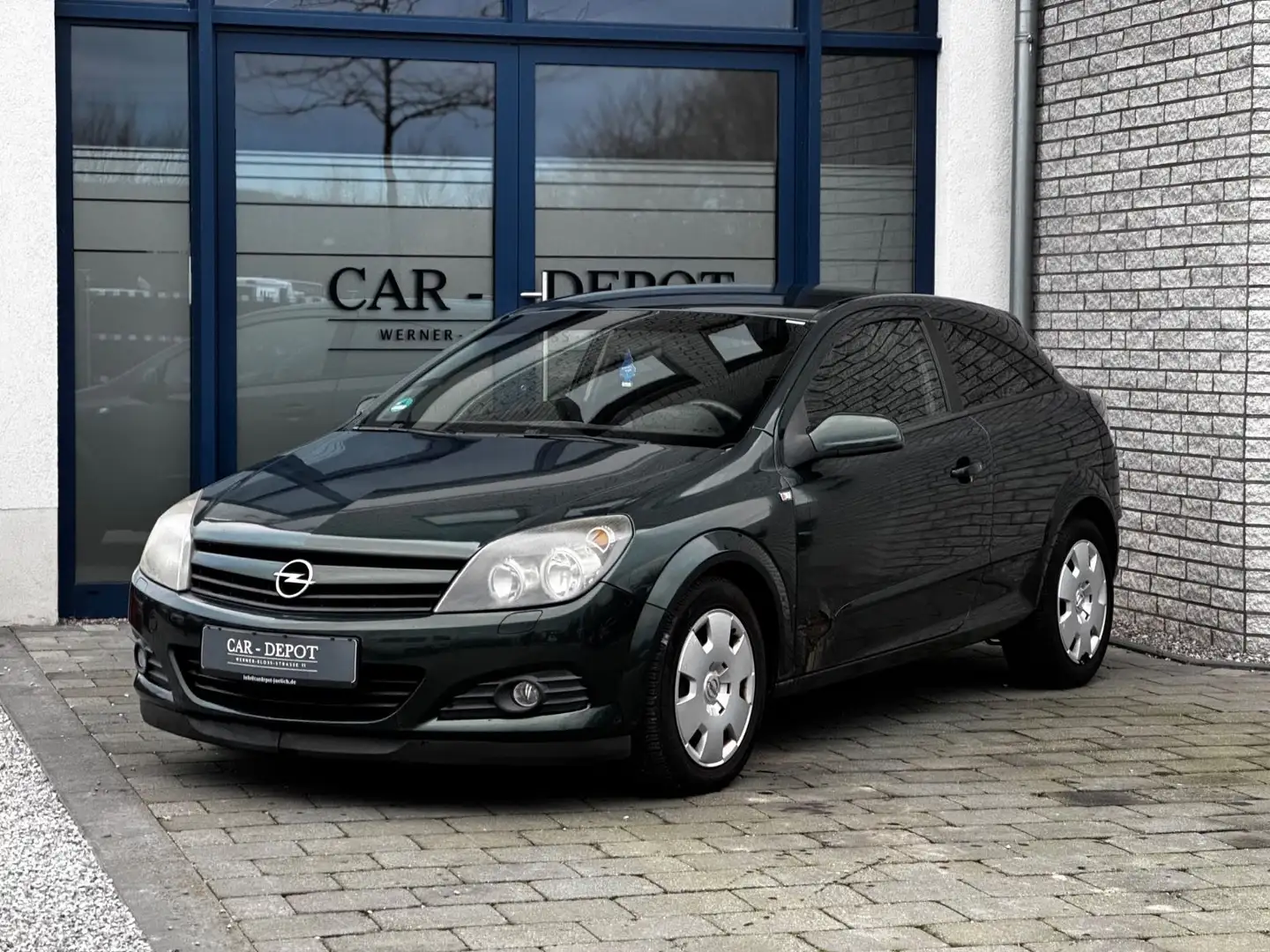 Opel Astra H GTC Edition*KLIMA*SPORT*E-PAKET*TÜV NEU* Grün - 1