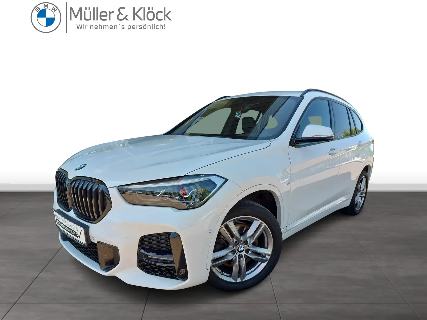 BMW X1 xDrive20i M Sportpaket DAB LED Navi Tempomat Wit - 1