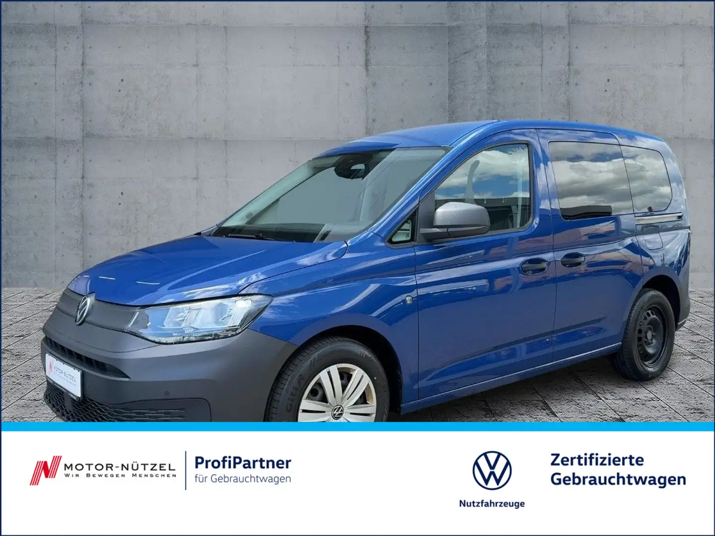 Volkswagen Caddy 2.0 TDI DSG 2xPDC+GRA+KLIMA+BLUETOOTH Blau - 1