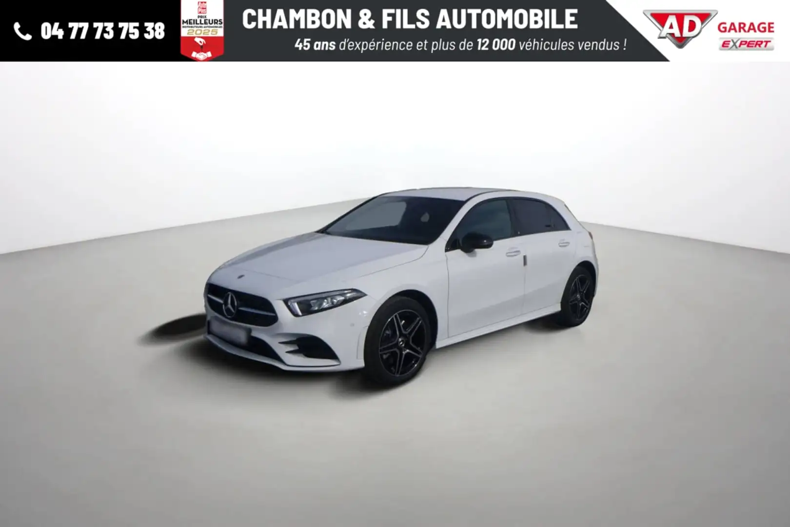 Mercedes-Benz A 250 250 e 8G-DCT AMG Line Blanc - 1
