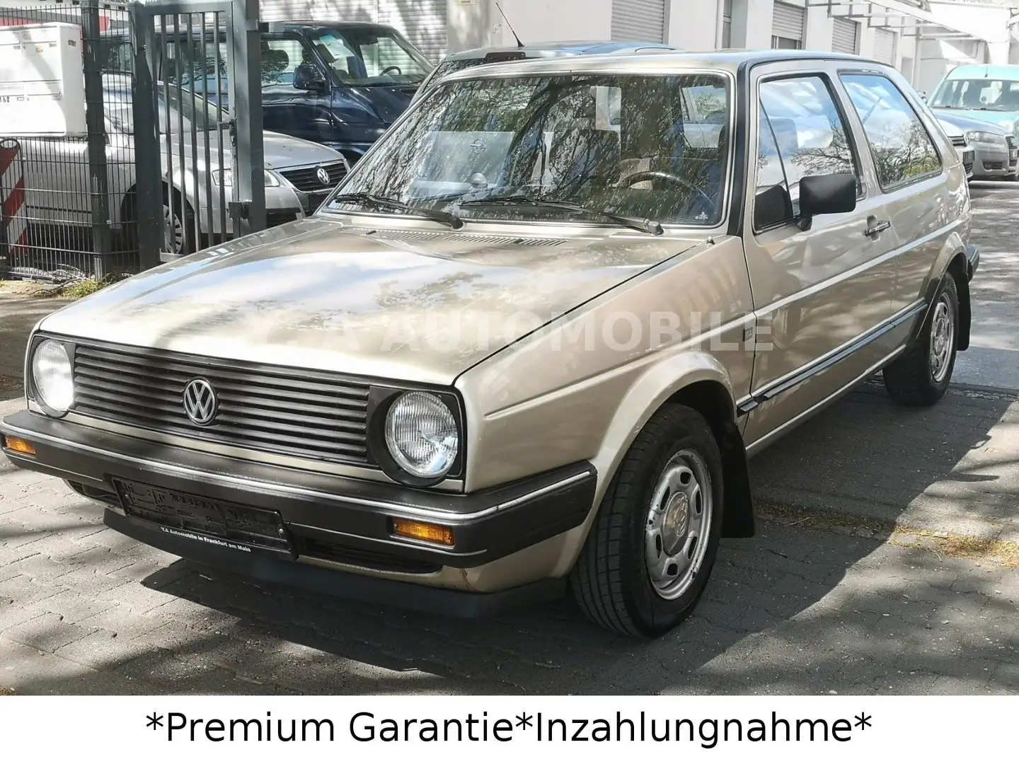 Volkswagen Golf II*Diesel*Automatik*Oldt.*3.Hand Gold - 1