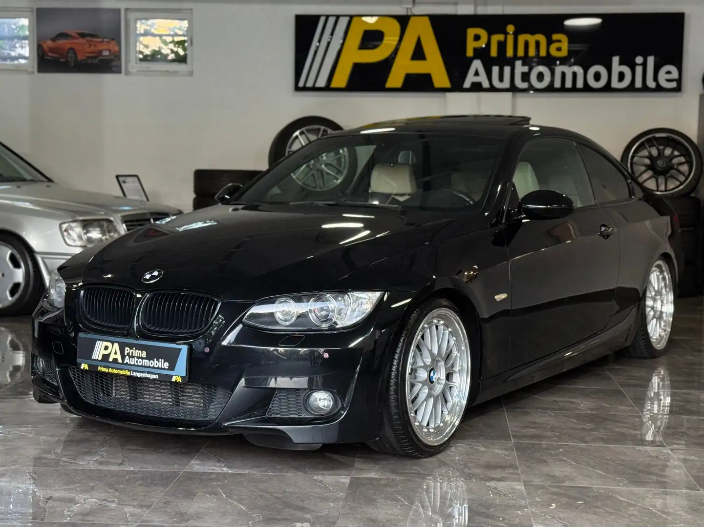 BMW 335 i Coupe / M-Paket Keyless Schiebedach Rollo Schwarz - 1