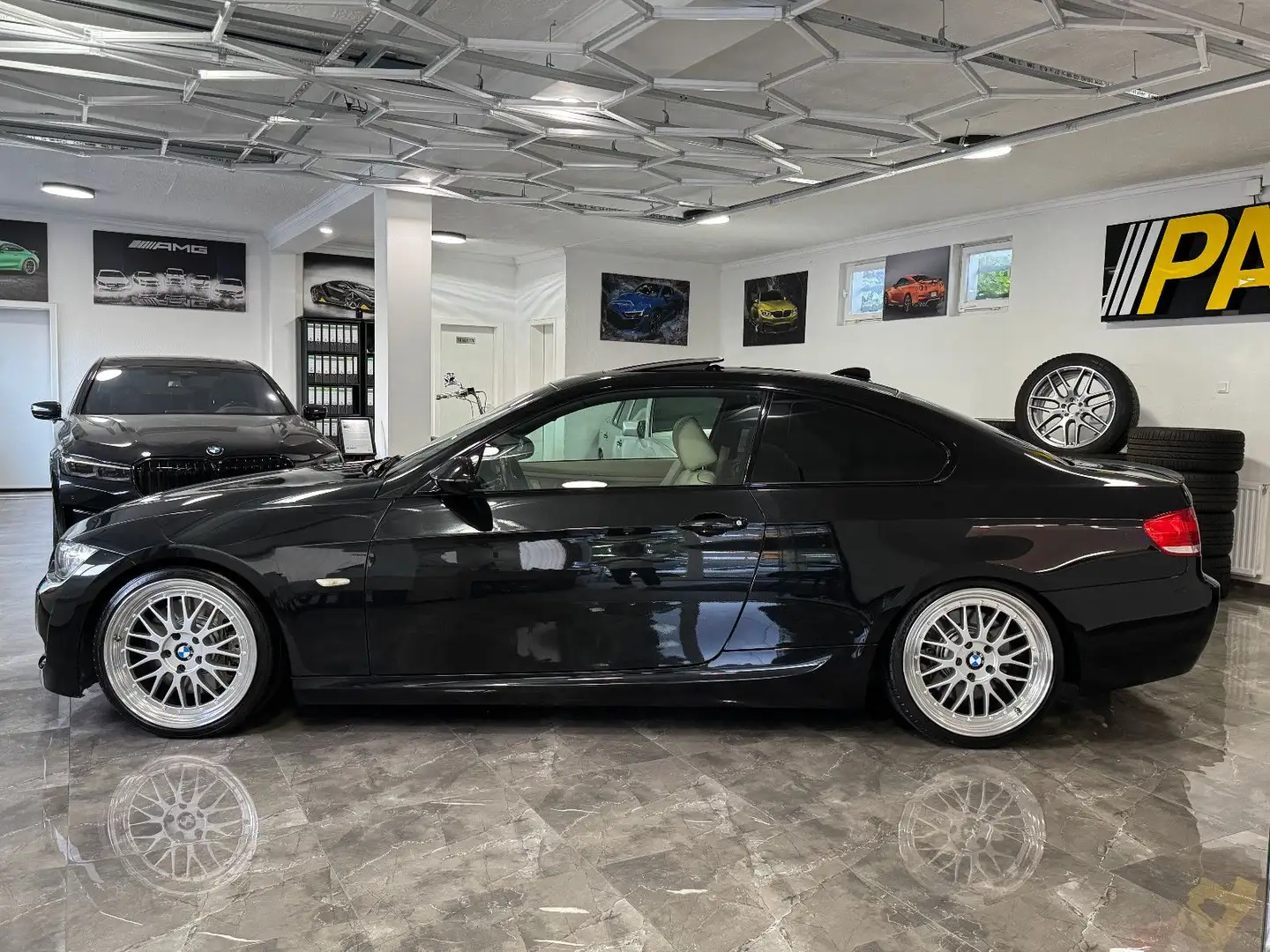 BMW 335 i Coupe / M-Paket Keyless Schiebedach Rollo Schwarz - 2