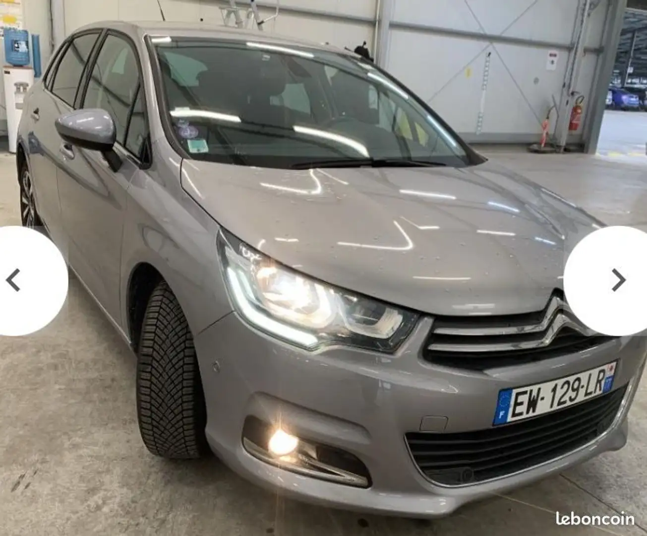 Citroen C4 1.2 130ch boite auto tres bon etat general Gris - 1