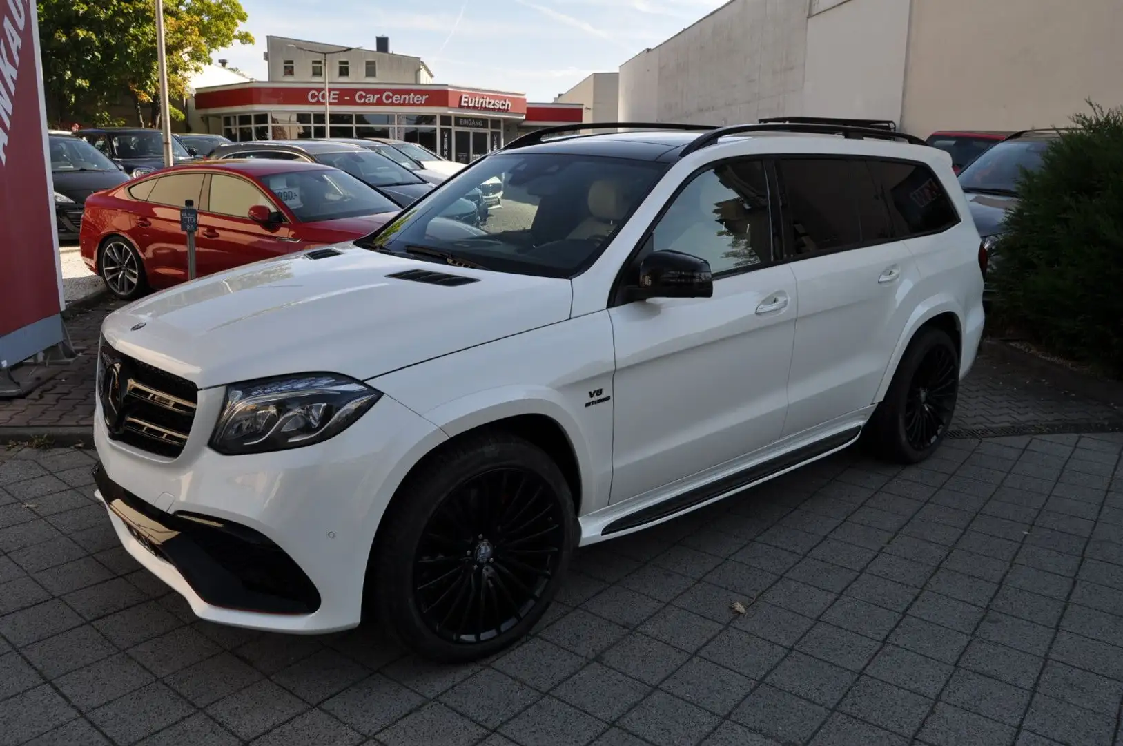 Mercedes-Benz GLS 63 AMG AMG 4Matic NIGHT Pano Carbon H/K Designo Weiß - 1
