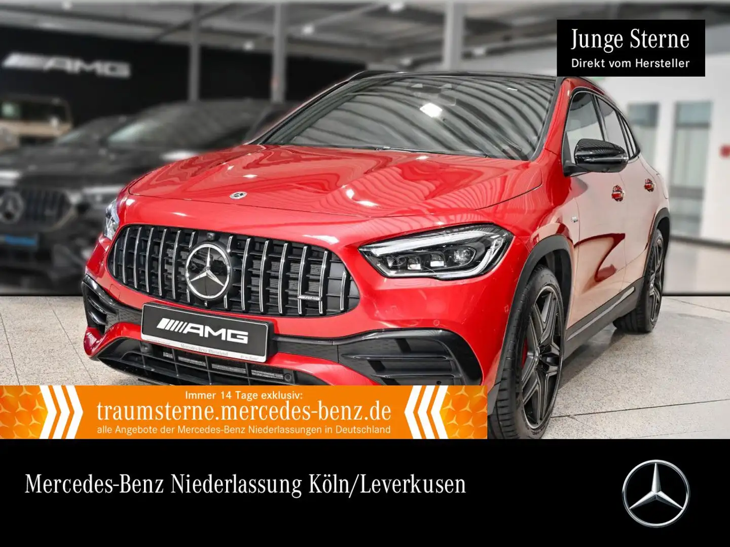 Mercedes-Benz GLA 45 AMG GLA 45 S 4M DRIVERS+PANO+360°+AHK+MULTIBEAM+HUD Rot - 1
