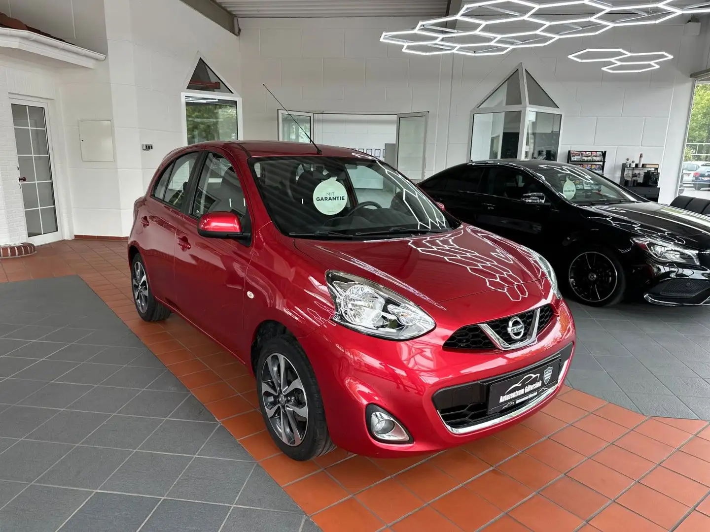 Nissan Micra Acenta *2. Hand / KlimaA./ Garantie * Rouge - 2