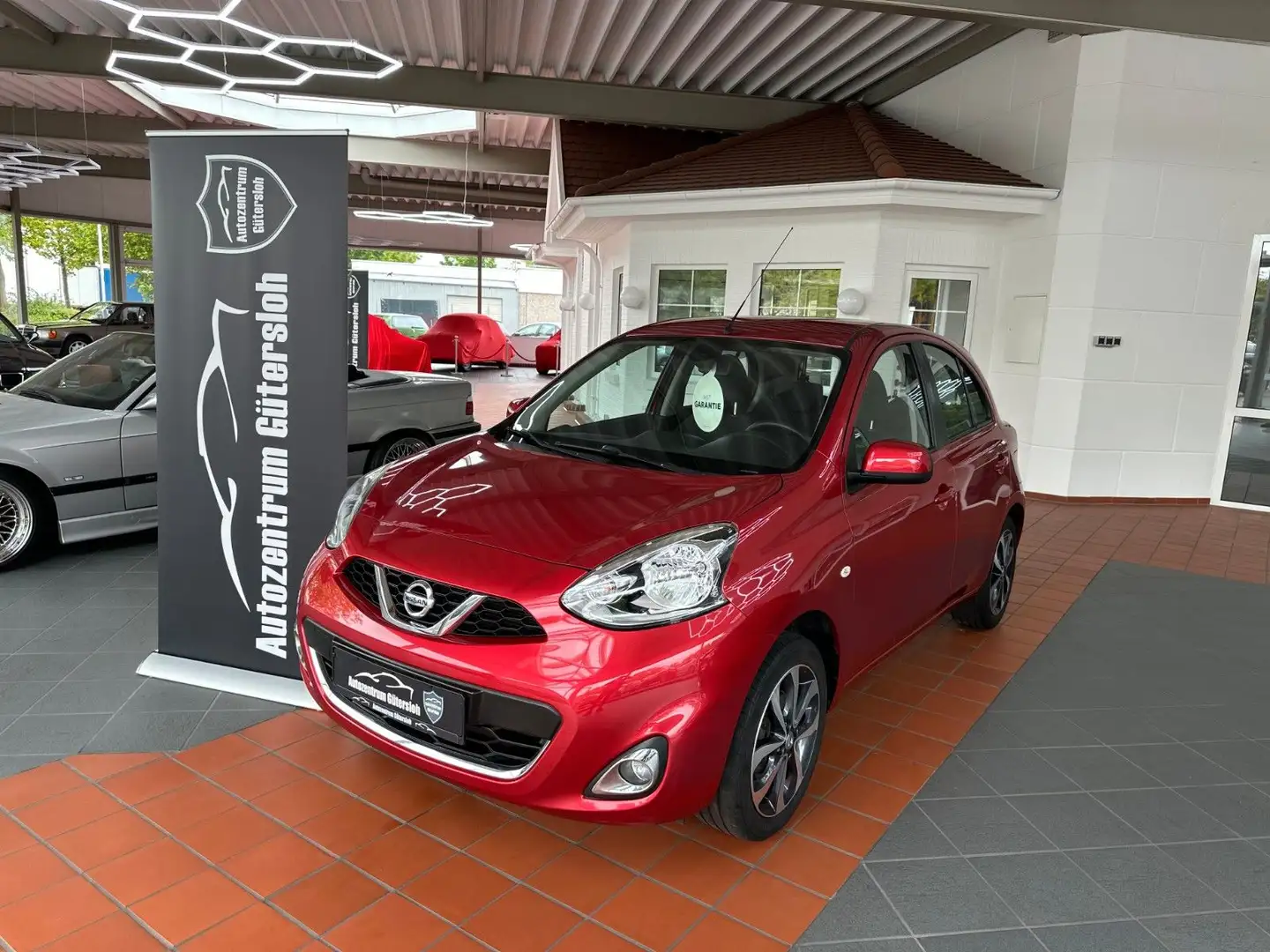 Nissan Micra Acenta *2. Hand / KlimaA./ Garantie * Rouge - 1