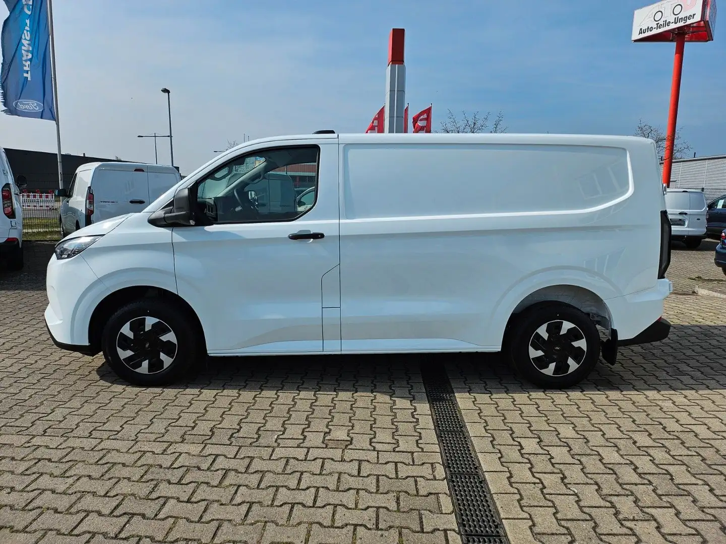 Ford Transit Custom Blanc - 2