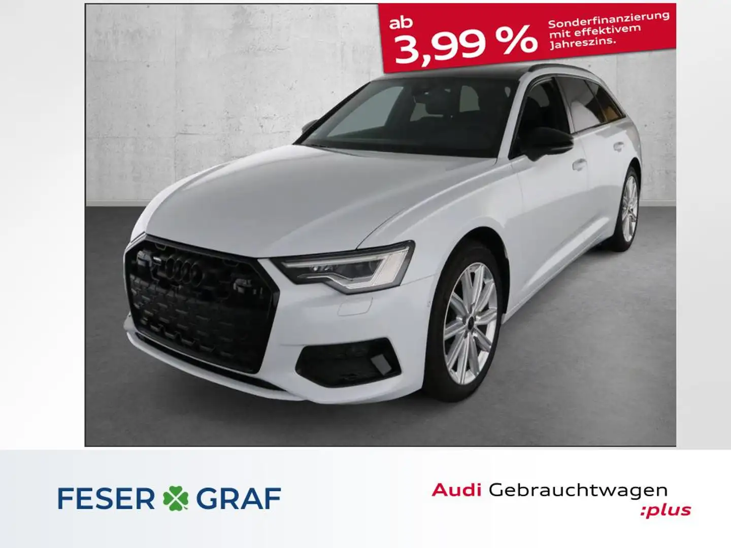 Audi A6 Avant S line 45 TFSI quattro S tronic Head Up /Pan Weiß - 1