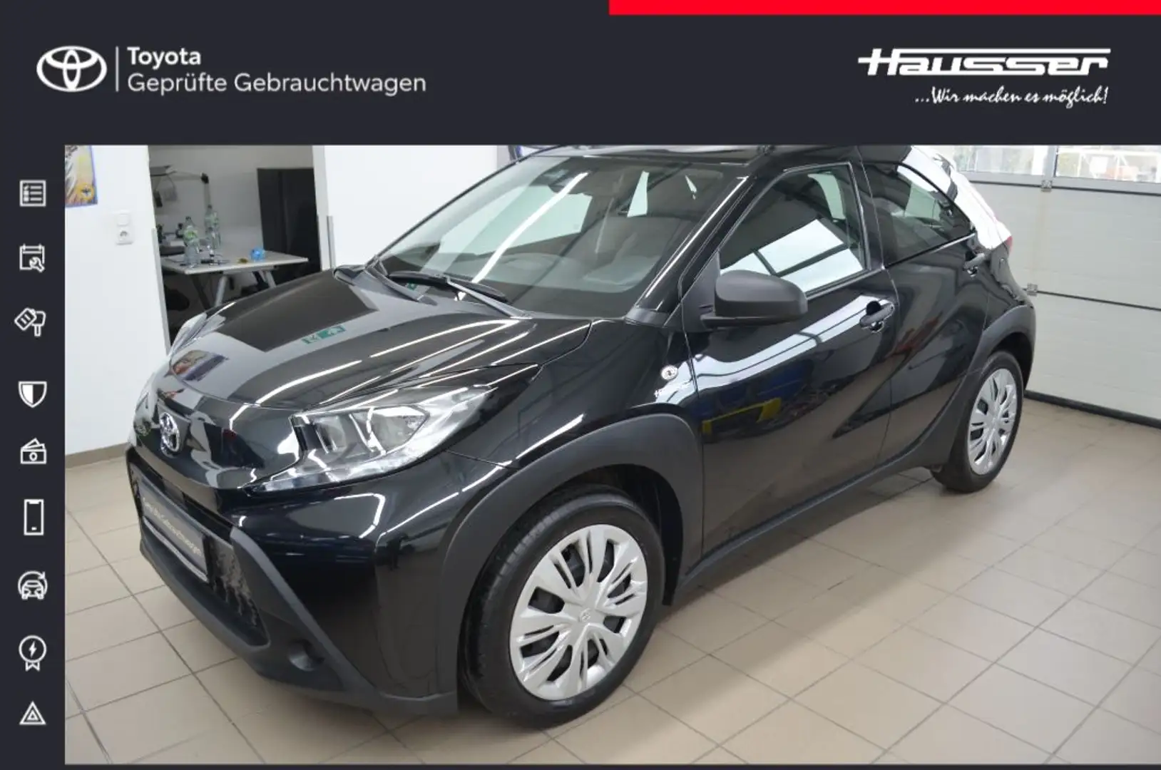Toyota Aygo X 5-Gang*Klima*Bluetooth*AppleCar/AndroidAuto Schwarz - 1