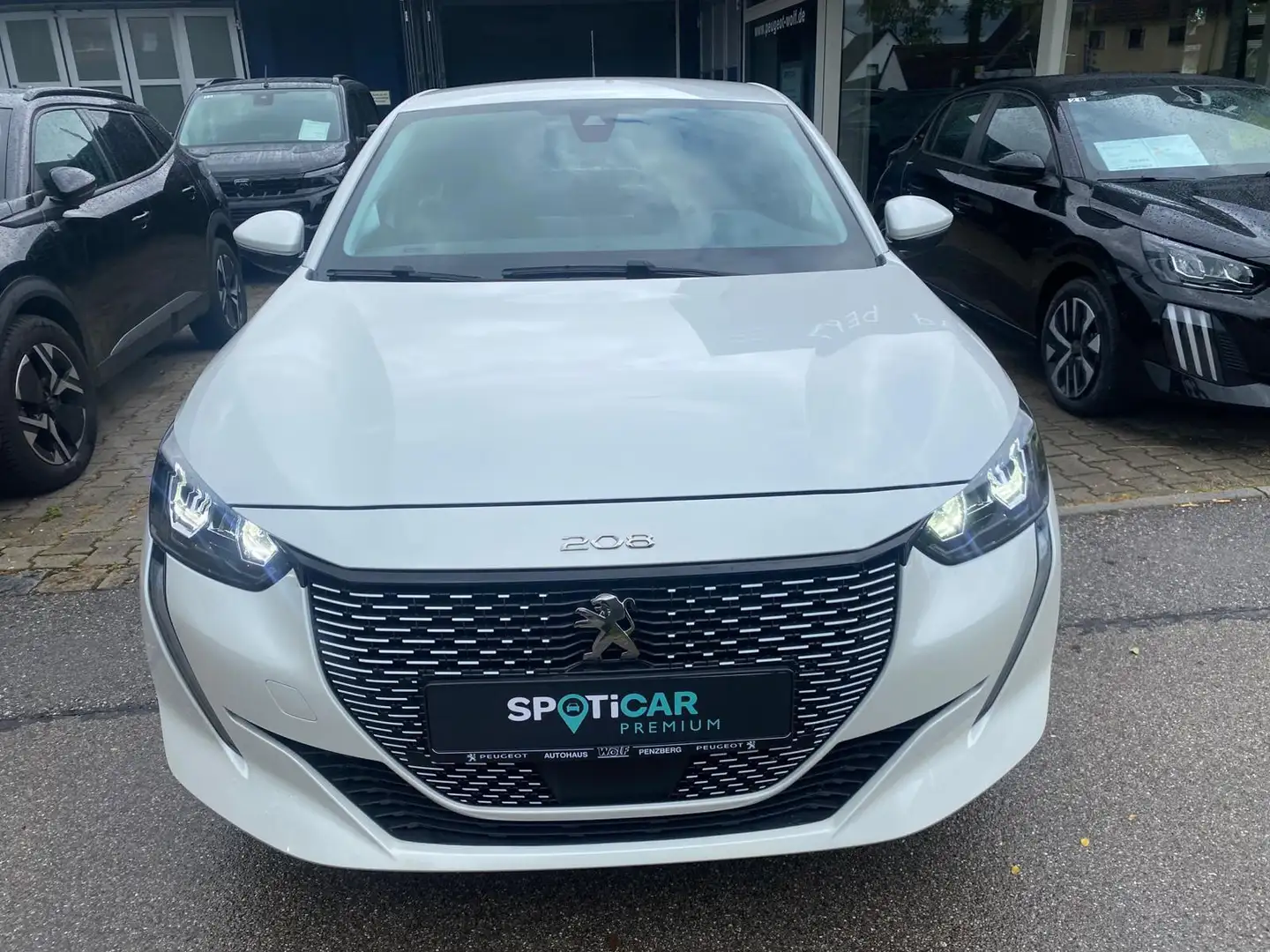 Peugeot 208 e- Active Weiß - 2
