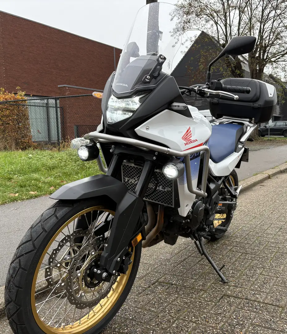 Honda Transalp XL750 (bj 2024) als nieuw - perfecte staat Biały - 1