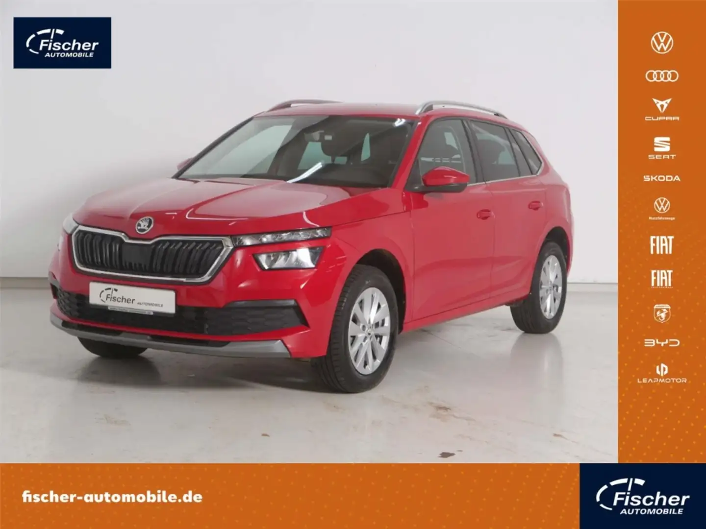 Skoda Kamiq 1.0 TSI Ambition 6-Gg. LED/DC+/RFK/GRA/PDC Rouge - 1