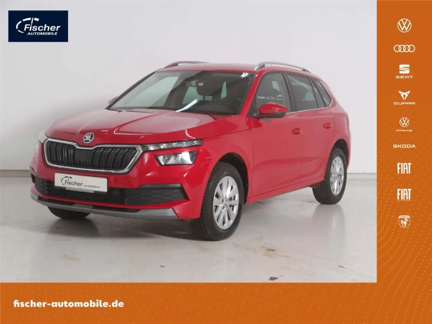 Skoda Kamiq 1.0 TSI Ambition 6-Gg. LED/DC+/RFK/GRA/PDC Rot - 1