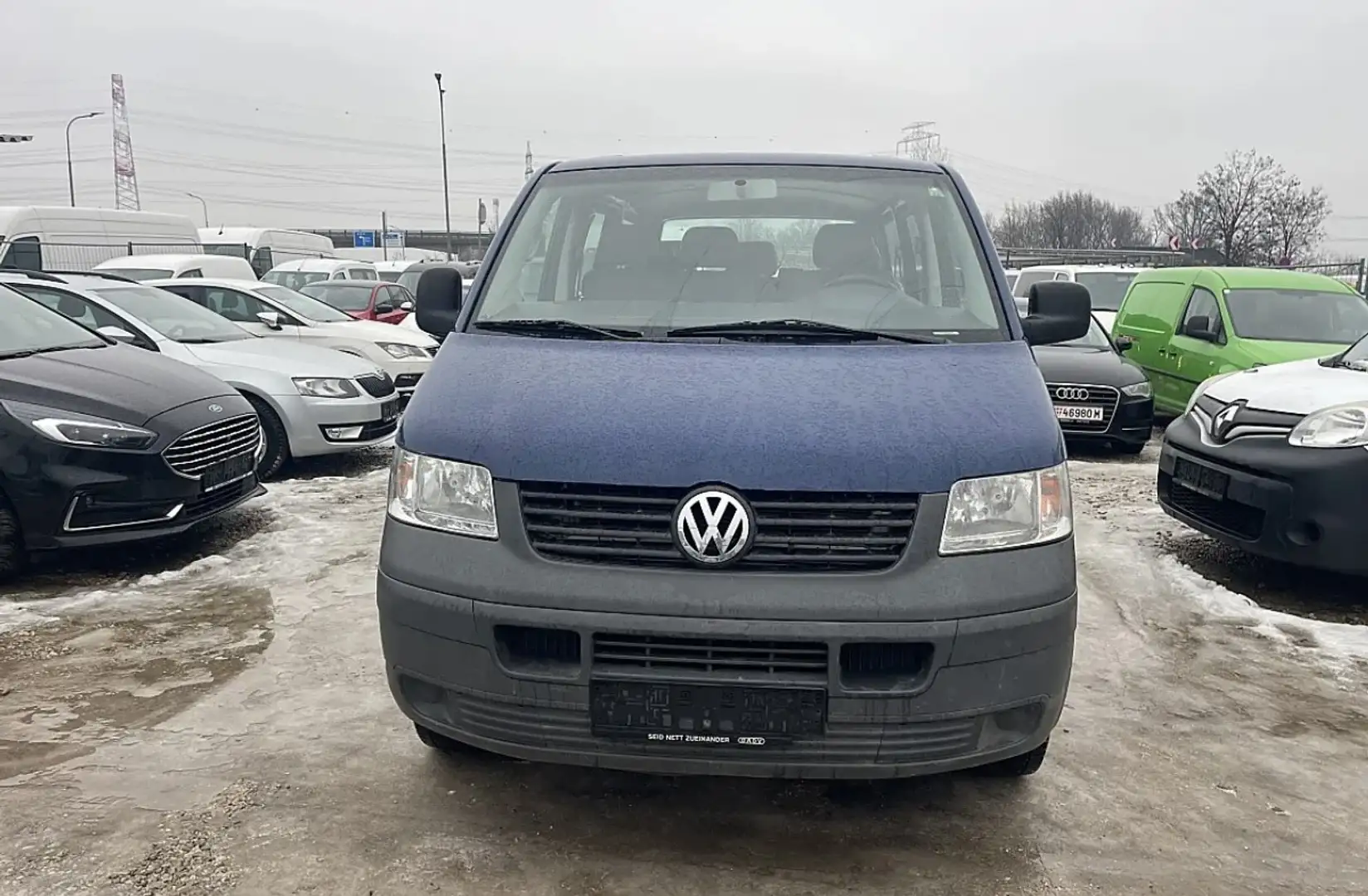 Volkswagen T5 Kombi 1,9 TDI Blau - 1