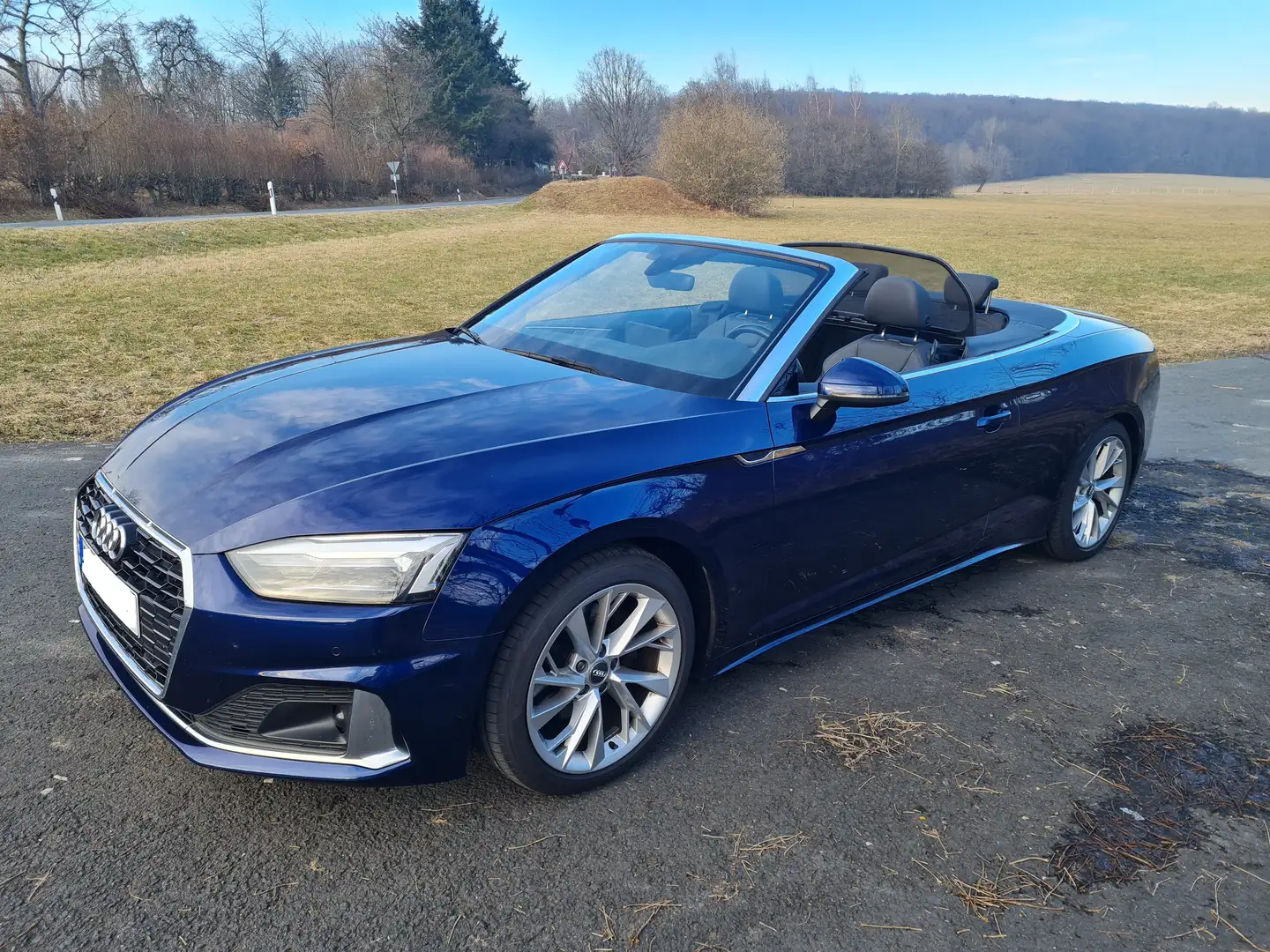 Audi A5 Advanced TDI S tronic*AHK*WR*ACP*Kamera*TÜV neu Blau - 1