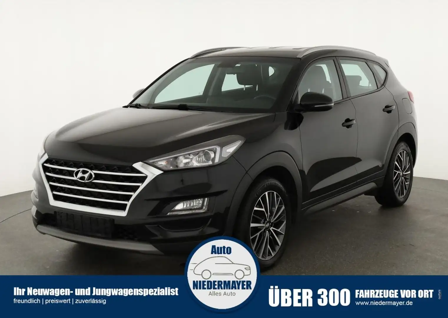 Hyundai TUCSON 1.6 T-GDI DCT 4WD Trend, AHK, Navi, Kamera Schwarz - 1