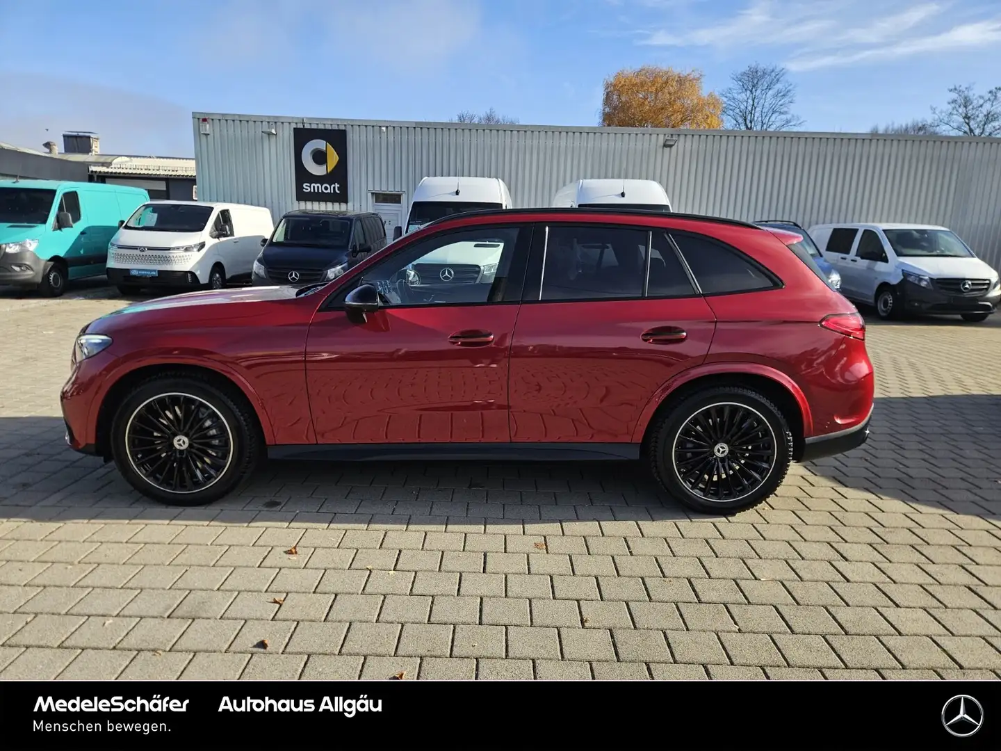 Mercedes-Benz GLC 300 GLC 300 d 4MATIC Air AHK Pano Sitzlima HUD Sport Rot - 2