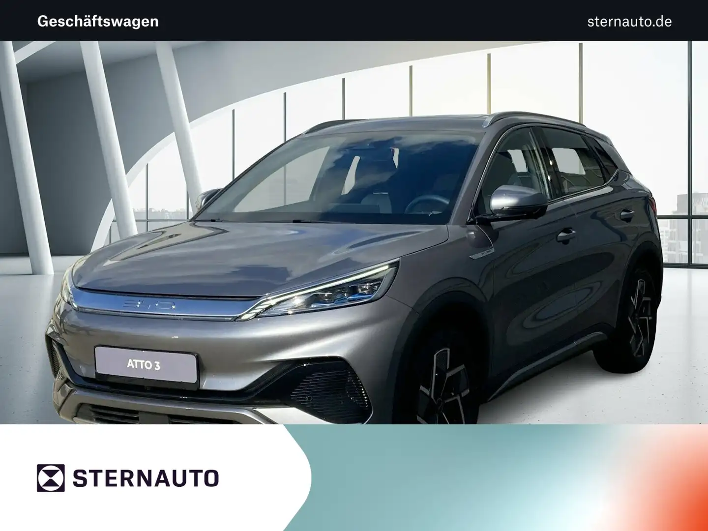 BYD Atto 3 ATTO 3 Comfort Pano.-Dach/el.Sitzv./L-R Sensor Gris - 1