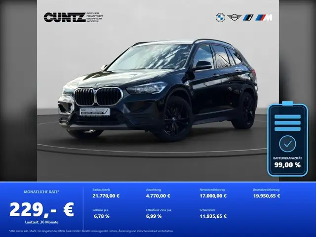 BMW X1 xDrive25e Advantage Parkassistent HiFi-Lautspreche