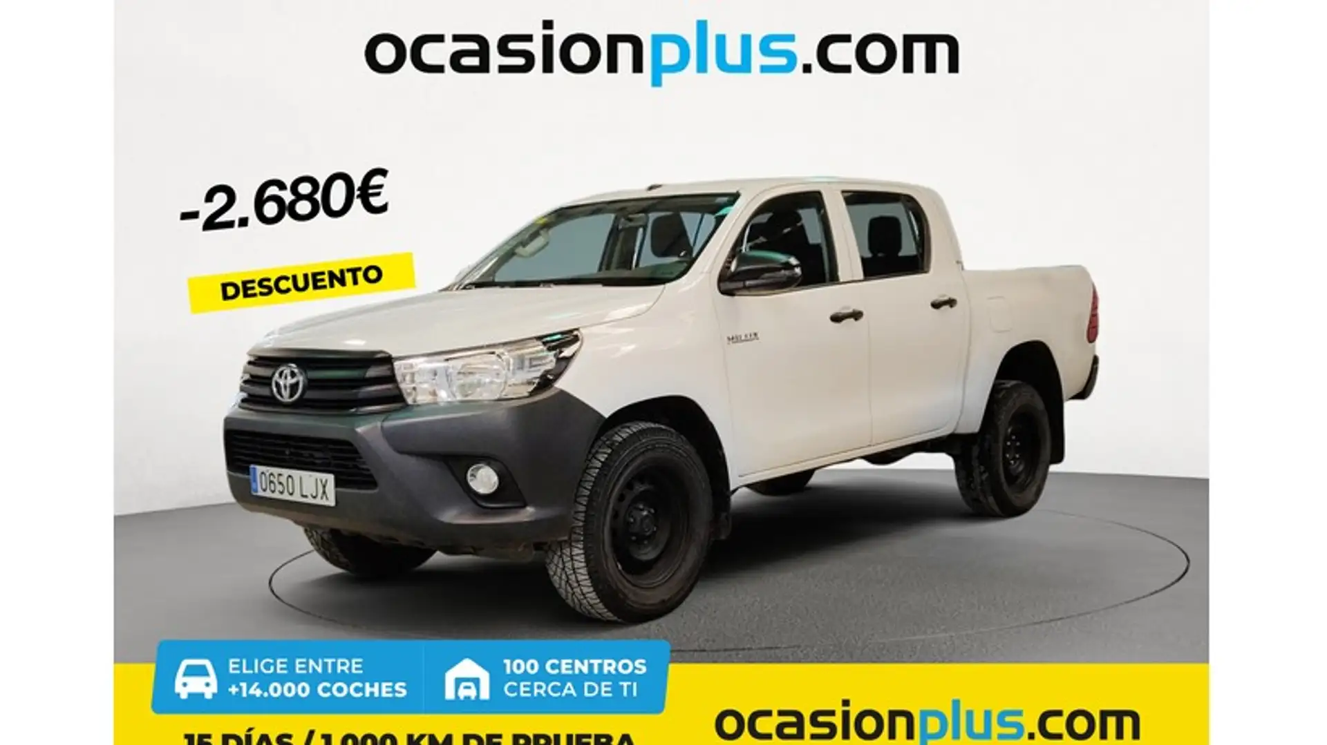 Toyota Hilux Cabina Doble GX Blanco - 1