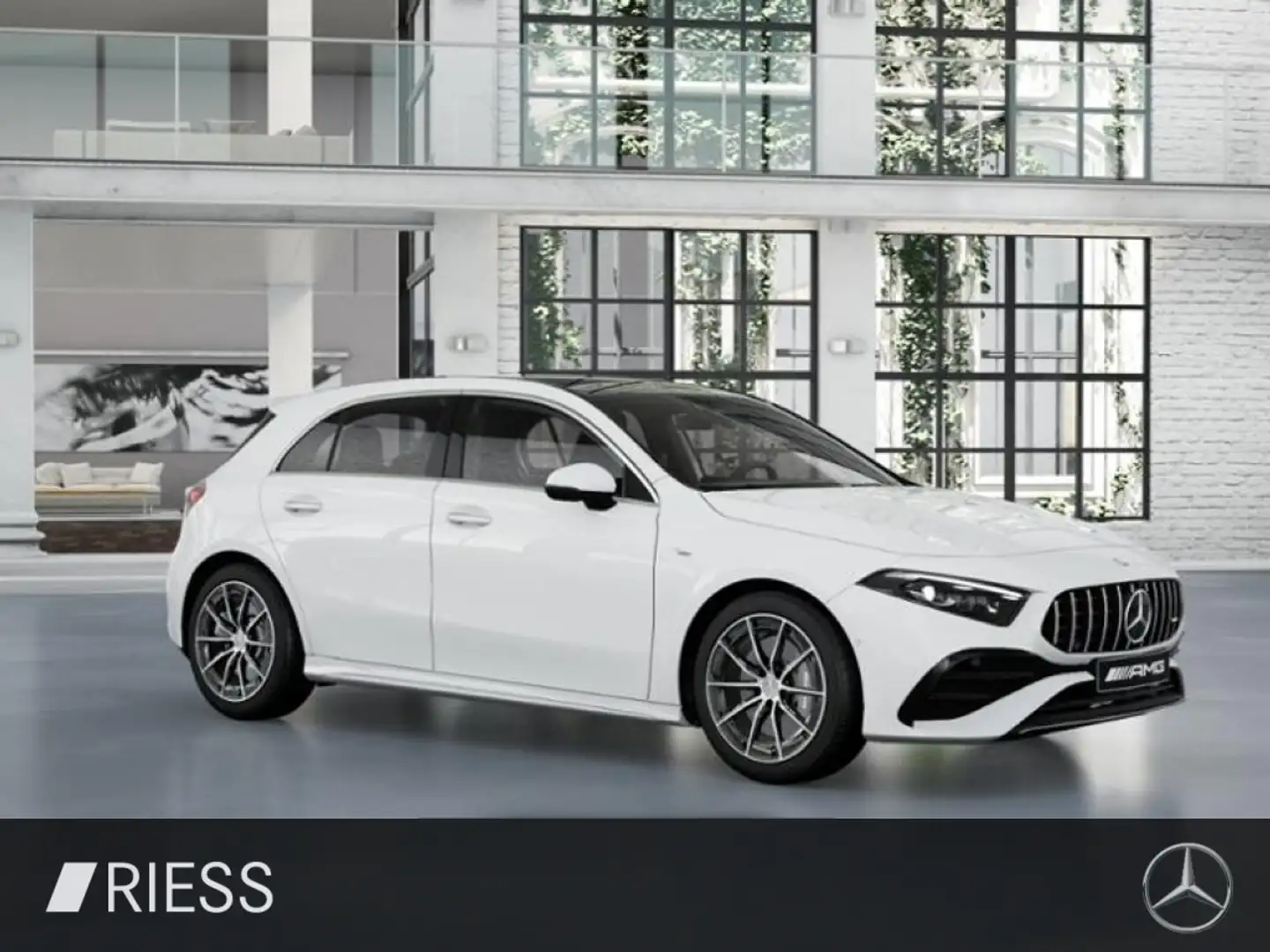 Mercedes-Benz A 35 AMG 4MATIC  Kompaktlimousine AUT DynLicht Weiß - 2