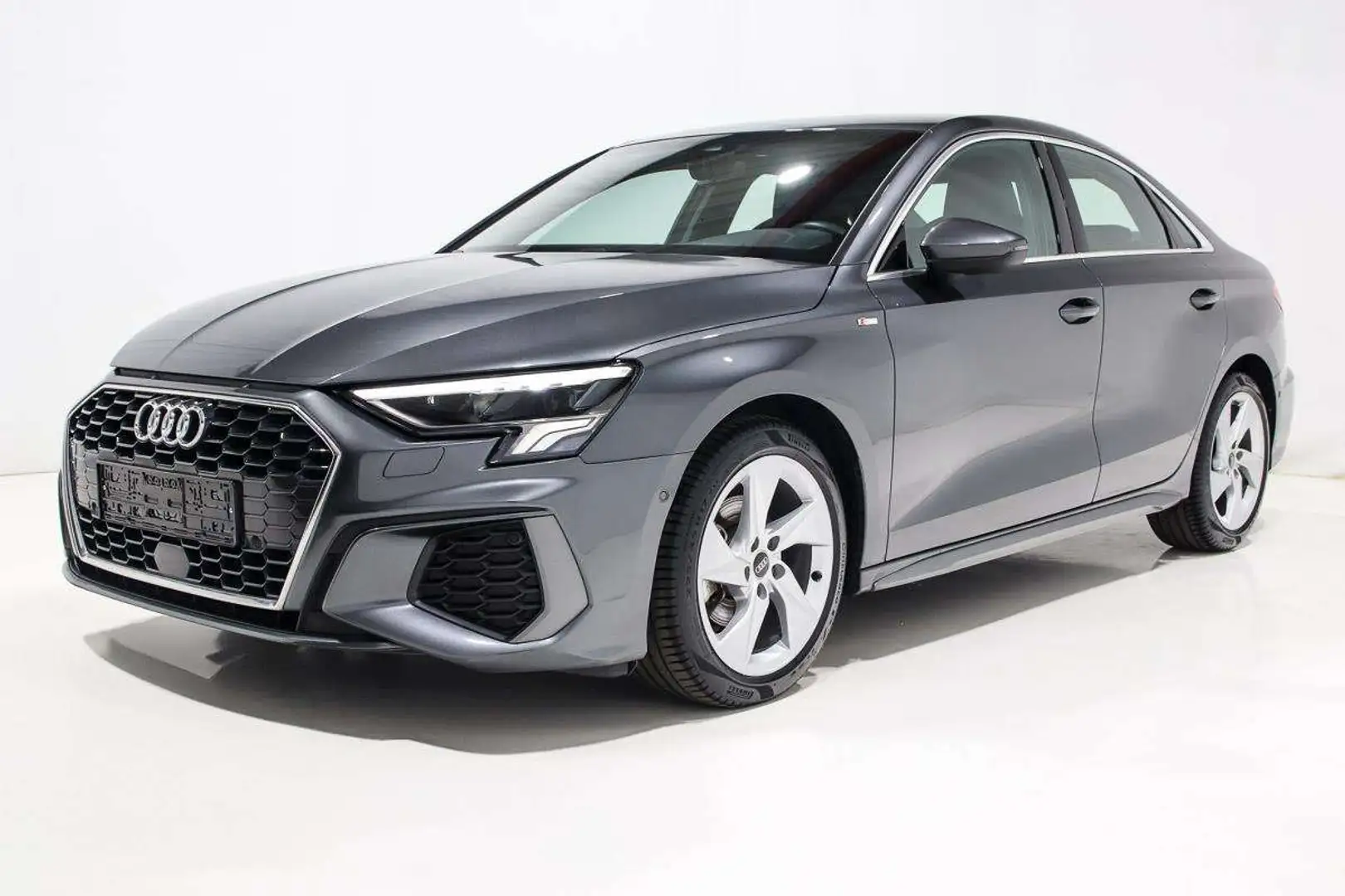 Audi A3 LIMOUSINE 30 TFSI S-LINE S-TRONIC CUIR LED GPS Gris - 2