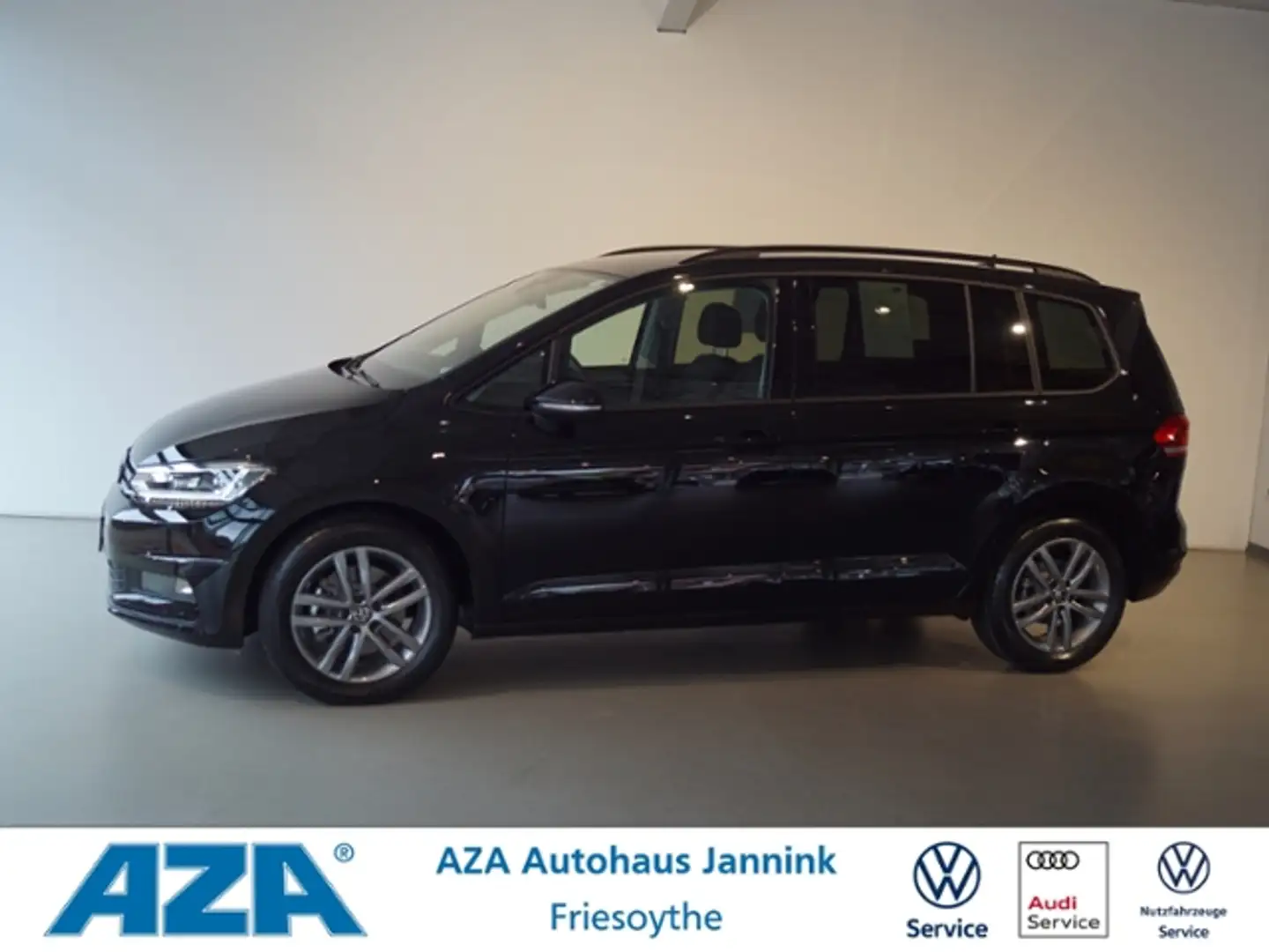Volkswagen Touran 1.5 TSI DSG Comfortline *7-Sitzer*AHK*Kamera*AppC Schwarz - 1