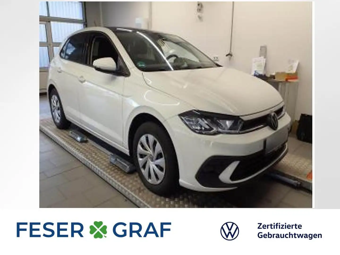 Volkswagen Polo Life 1.0 TSI DSG Navi Pano AHK LM DigiCockpit Weiß - 1