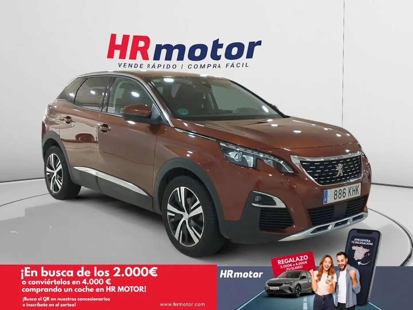 Peugeot 3008 Allure Brun - 1