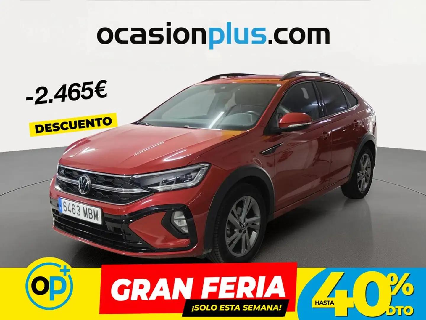 Volkswagen Taigo 1.5 TSI R-Line DSG 110kW Rojo - 1